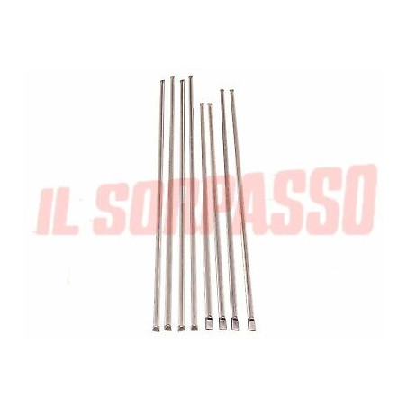 MODANATURE KIT PARAFANGO ANTERIORE POSTERIORE + PORTE FIAT 132 GL ORIGINALI